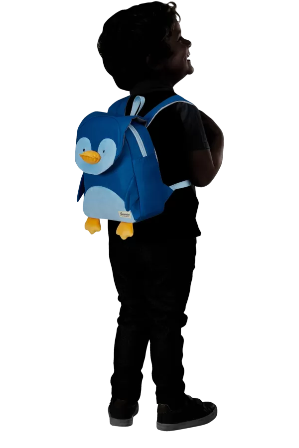 Mochila Pré-Escolar S Pinguim Peter - Happy Sammies Eco | Samsonite