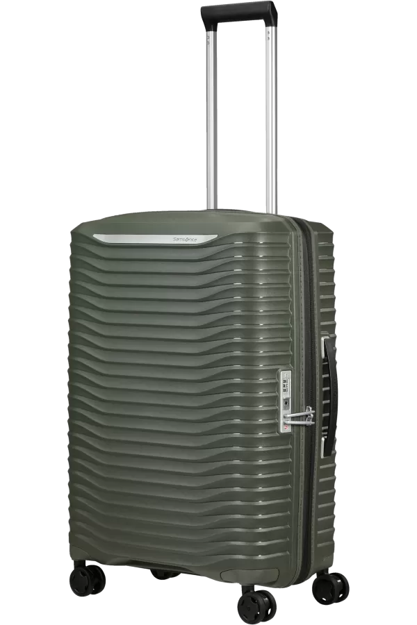 Mala de Viagem Média 68cm Expansível 4 Rodas Verde Tropa - Upscape | Samsonite