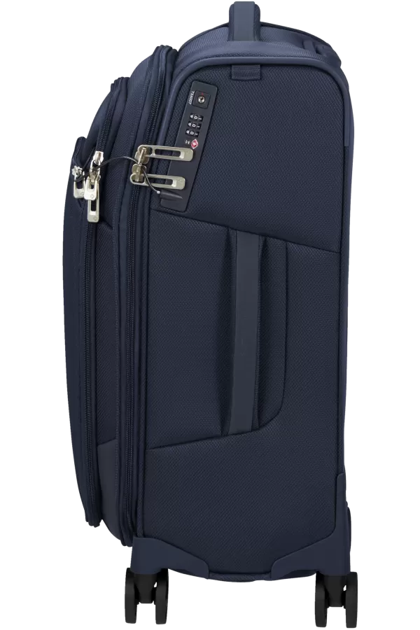 Mala de Cabine 55/35cm 4 Rodas Expansível Azul Marinho - Respark | Samsonite