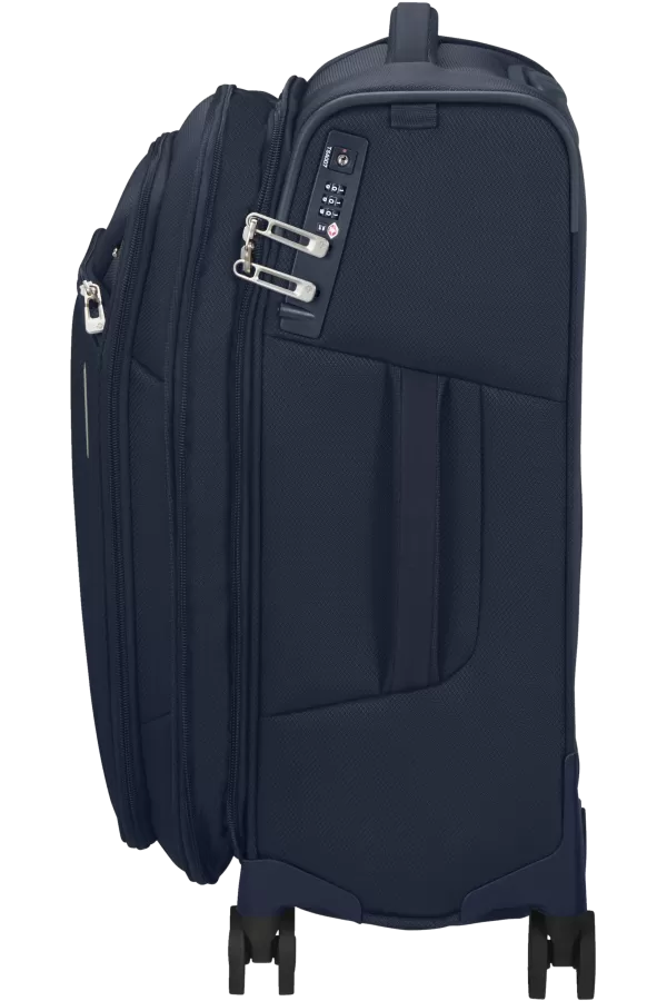 Mala de Cabine 55/35cm 4 Rodas Expansível Azul Marinho - Respark | Samsonite