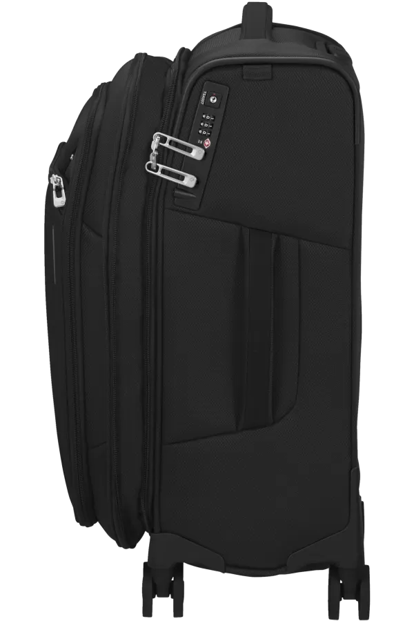 Mala de Cabine 55/35cm 4 Rodas Expansível Preto - Respark | Samsonite