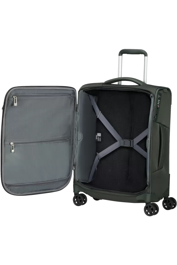 Mala de Cabine 55cm 4 Rodas Verde Floresta - Respark | Samsonite