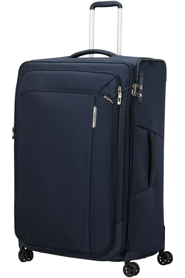 Mala de Viagem Extragrande 82cm 4 Rodas Expansível Azul Marinho - Respark | Samsonite