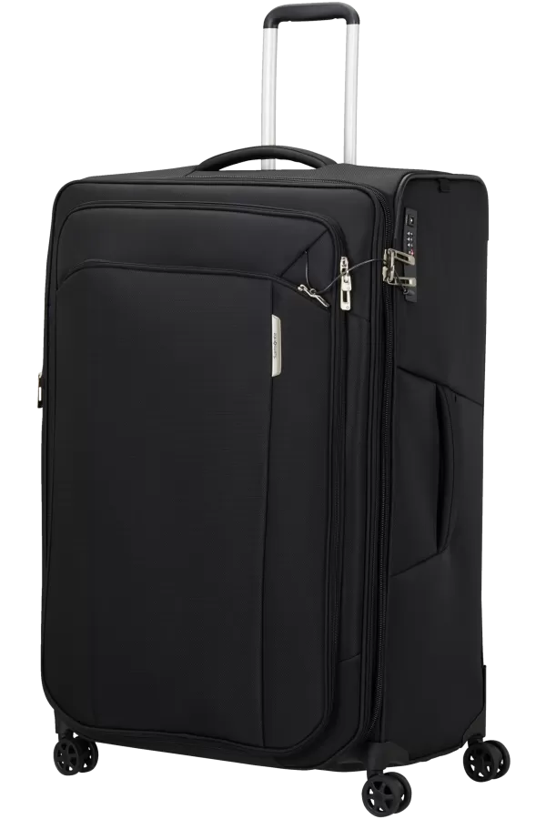 Mala de Viagem Extragrande 82cm 4 Rodas Expansível Preto - Respark | Samsonite