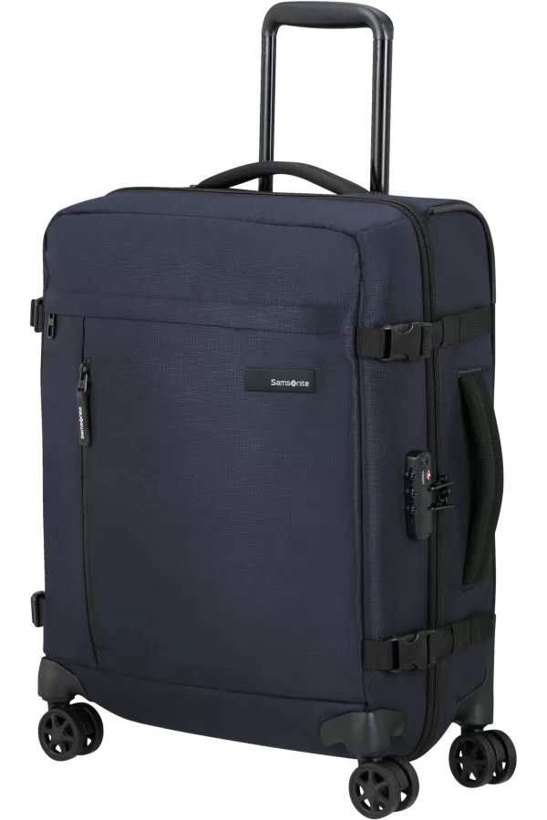 Saco de Viagem Cabine 55cm 4 Rodas Azul Escuro - Roader | Samsonite