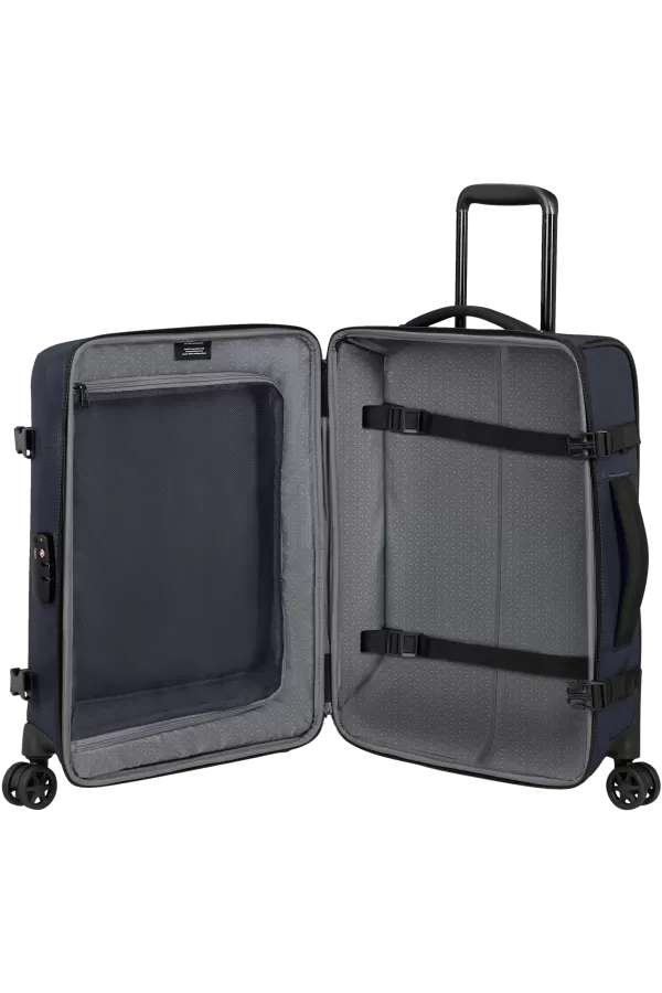 Saco de Viagem Cabine 55cm 4 Rodas Azul Escuro - Roader | Samsonite