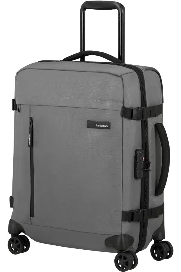 Saco de Viagem Cabine 55cm 4 Rodas Cinza - Roader | Samsonite