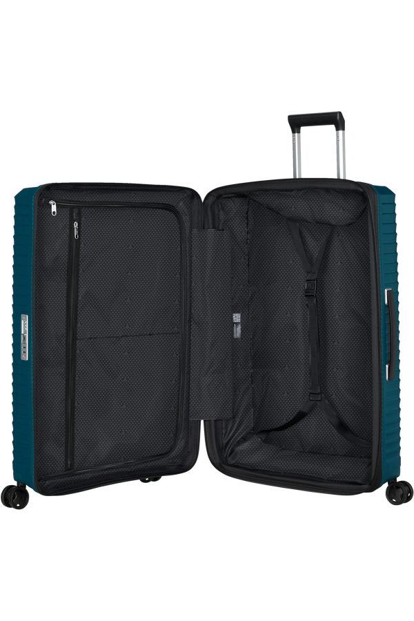 Mala de Viagem Extragrande 81cm Expansível 4 Rodas Azul Petróleo - Upscape | Samsonite