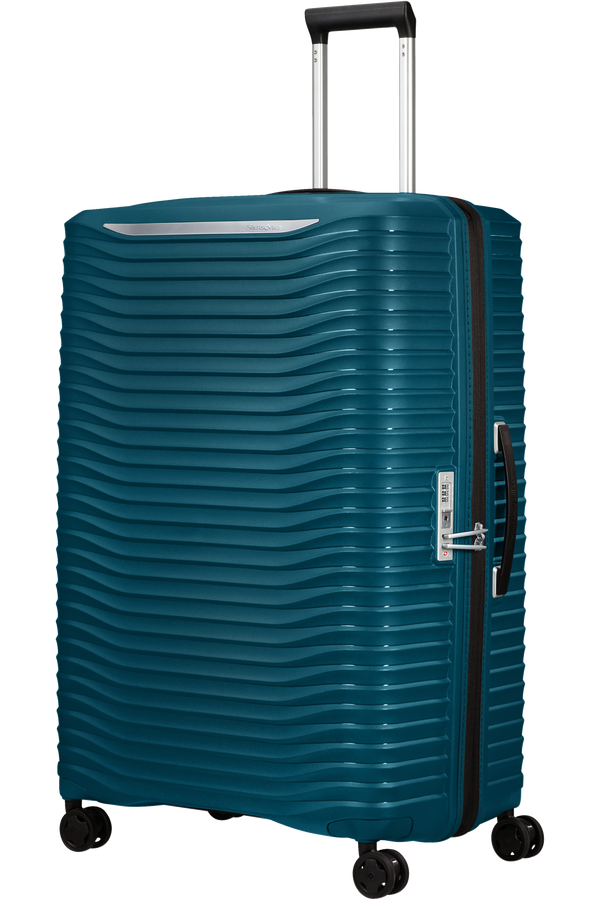 Mala de Viagem Extragrande 81cm Expansível 4 Rodas Azul Petróleo - Upscape | Samsonite