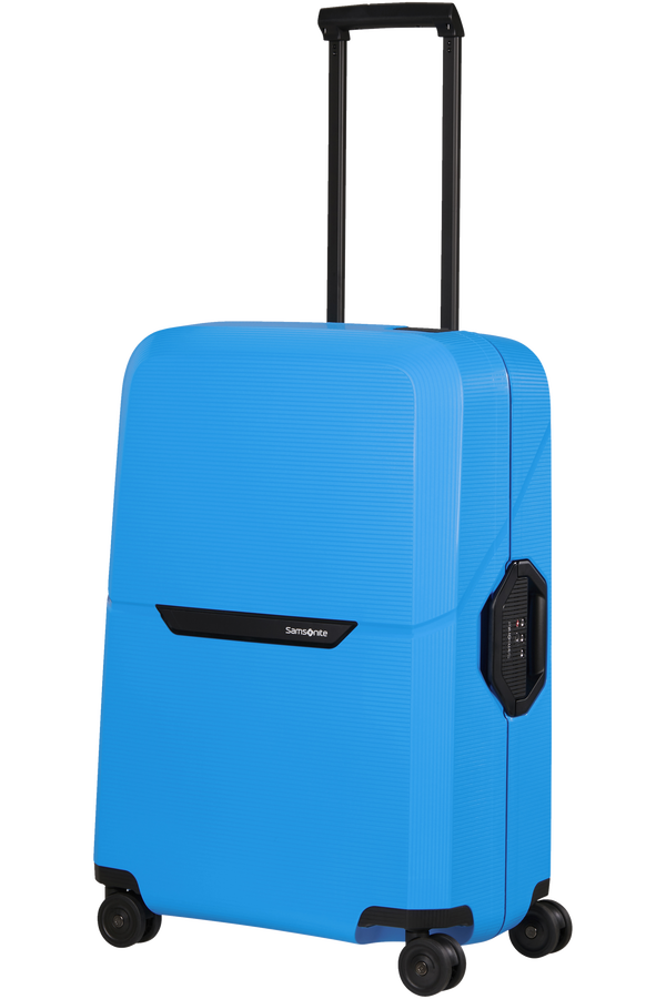 Mala de Viagem Média 69cm 4 Rodas Azul Verão - Magnum Eco | Samsonite