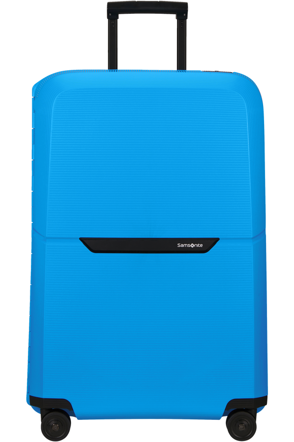 Mala de Viagem Grande 75cm 4 Rodas Azul Verão - Magnum Eco | Samsonite