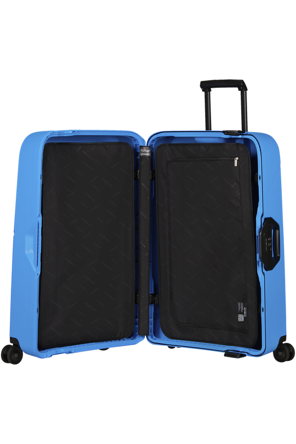 Mala de Viagem Grande 75cm 4 Rodas Azul Verão - Magnum Eco | Samsonite