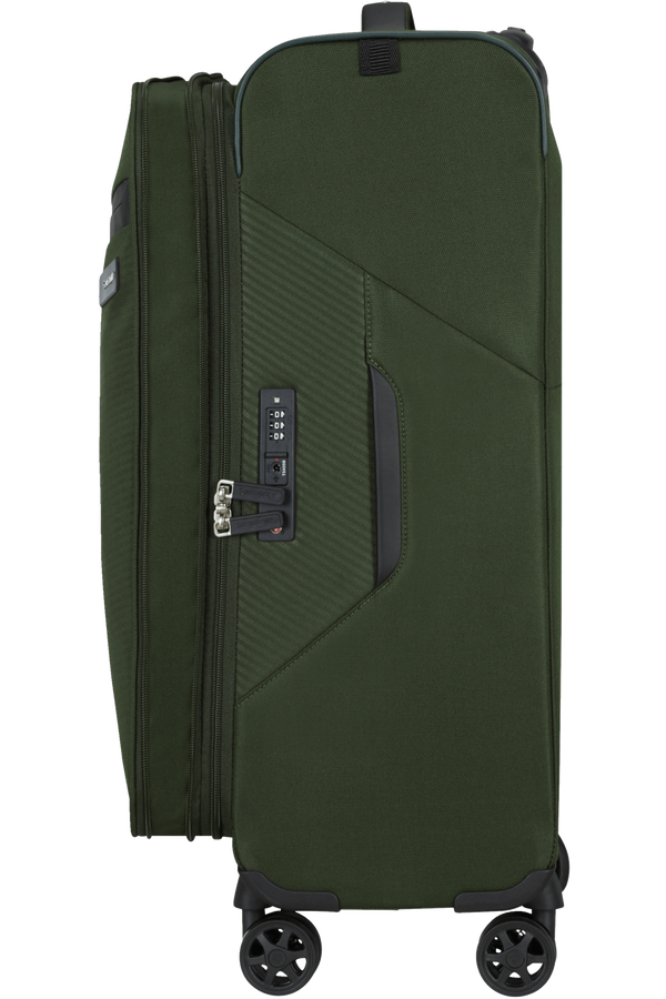 Mala de Viagem Média 66cm 4 Rodas Expansível Verde Hera - Litebeam | Samsonite