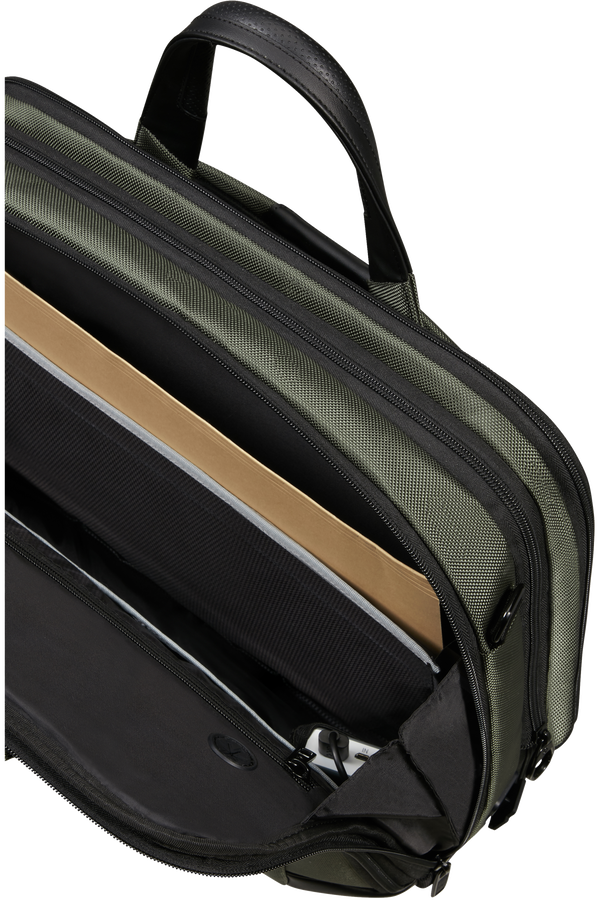 Pasta para Portátil 15.6" Expansível Verde - Pro-DLX 6 | Samsonite