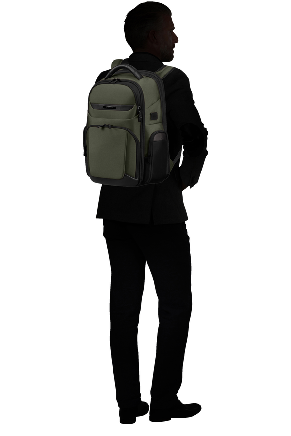 Mochila para Portátil 15.6" Expansível Verde - Pro-DLX 6 | Samsonite