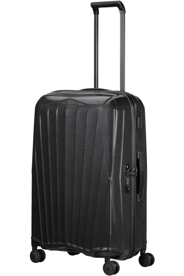 Mala de Viagem Média 69cm 4 Rodas Preto - Major-Lite | Samsonite