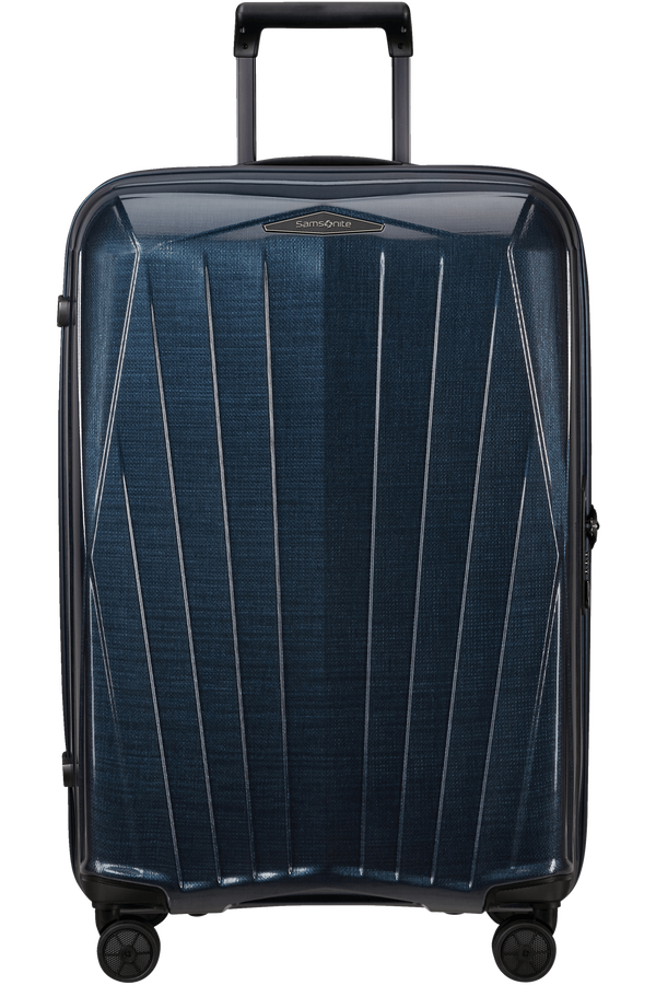 Mala de Viagem Média 69cm 4 Rodas Azul Meia-Noite - Major-Lite | Samsonite