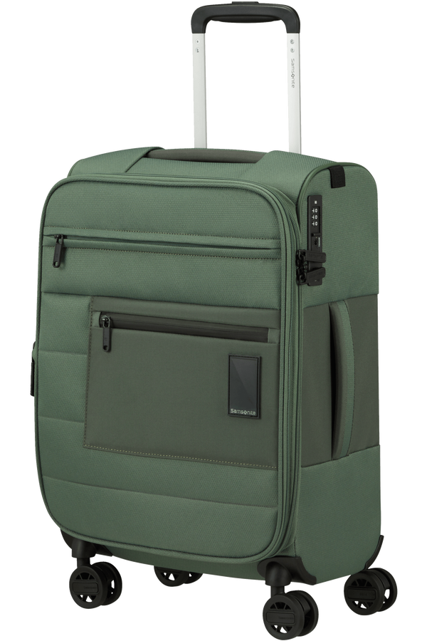 Mala de Cabine 55/35cm 4 Rodas Expansível Verde Pistachio - Vaycay | Samsonite