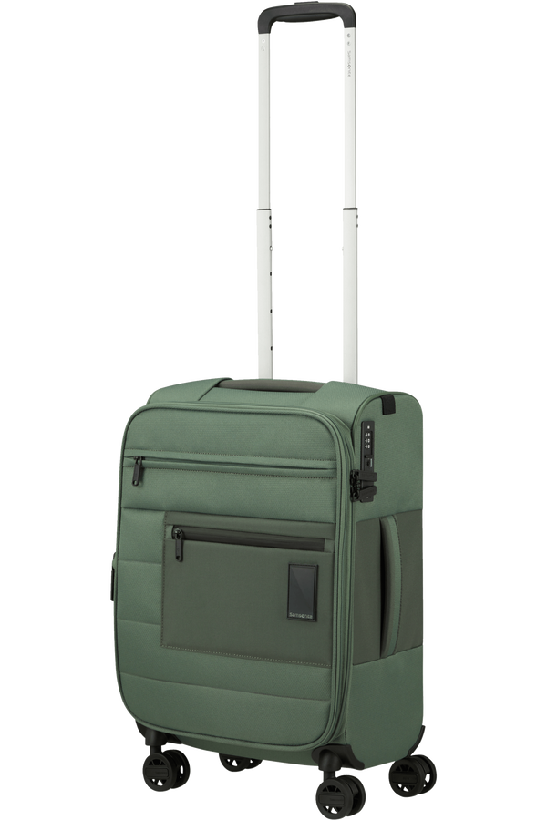 Mala de Cabine 55/35cm 4 Rodas Expansível Verde Pistachio - Vaycay | Samsonite