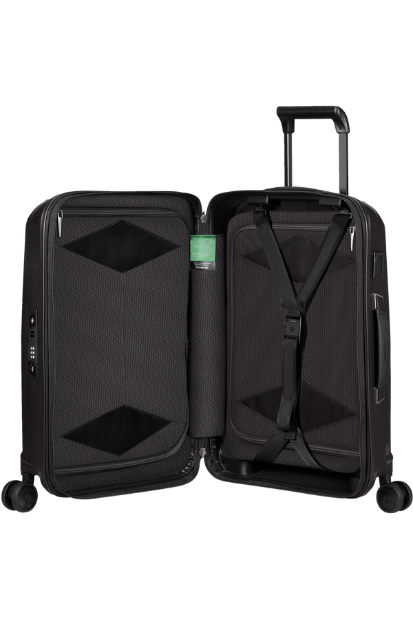 Mala de Cabine 55cm Expansível 4 Rodas Preto - Major-Lite | Samsonite