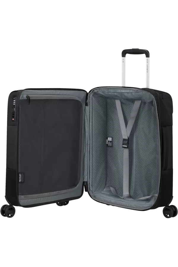 Mala de Cabine 55cm 4 Rodas Expansível Preta - Vaycay | Samsonite