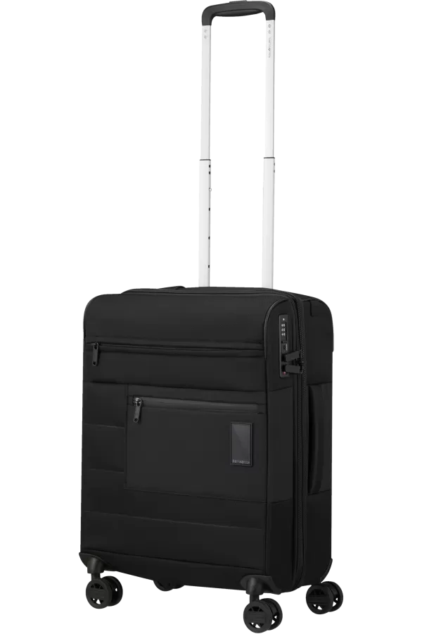 Mala de Cabine 55cm 4 Rodas Expansível Preta - Vaycay | Samsonite