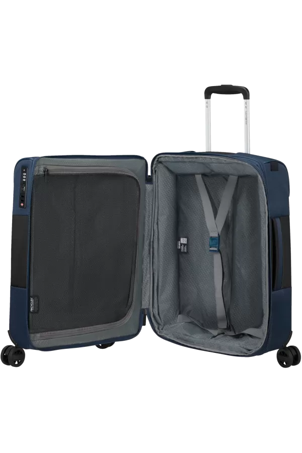 Mala de Cabine 55cm 4 Rodas Expansível Azul Marinho - Vaycay | Samsonite