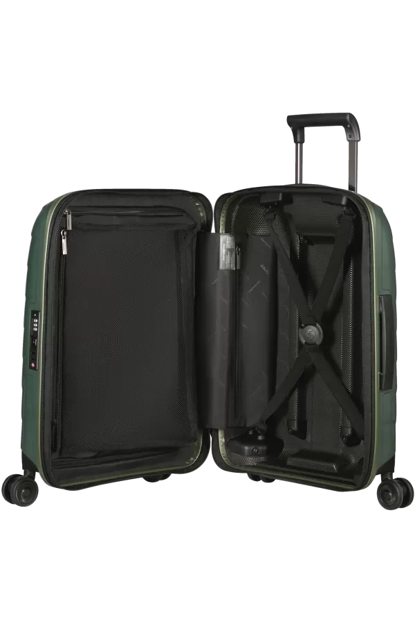 Mala de Cabine 55/35cm Expansível 4 Rodas Verde Manjericão - Attrix | Samsonite