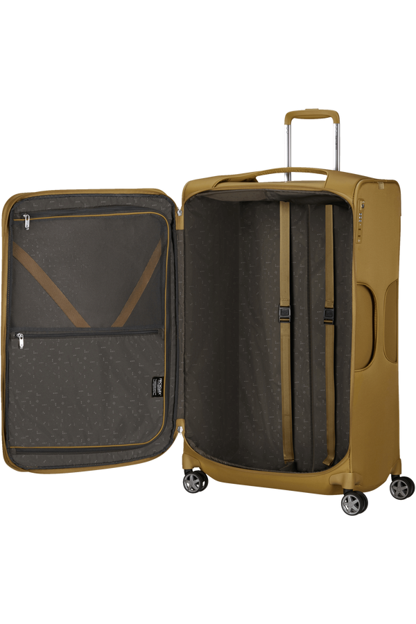 Mala de Viagem Grande 78cm Expansível 4 Rodas Mostarda - D'Lite | Samsonite