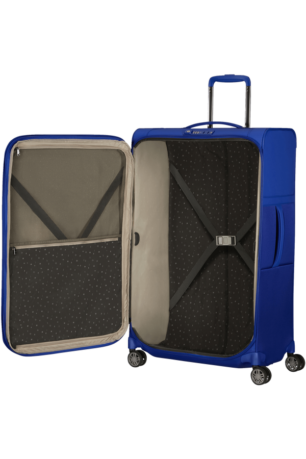 Mala de Viagem Grande 78cm Expansível 4 Rodas Azul Naútico - Airea | Samsonite