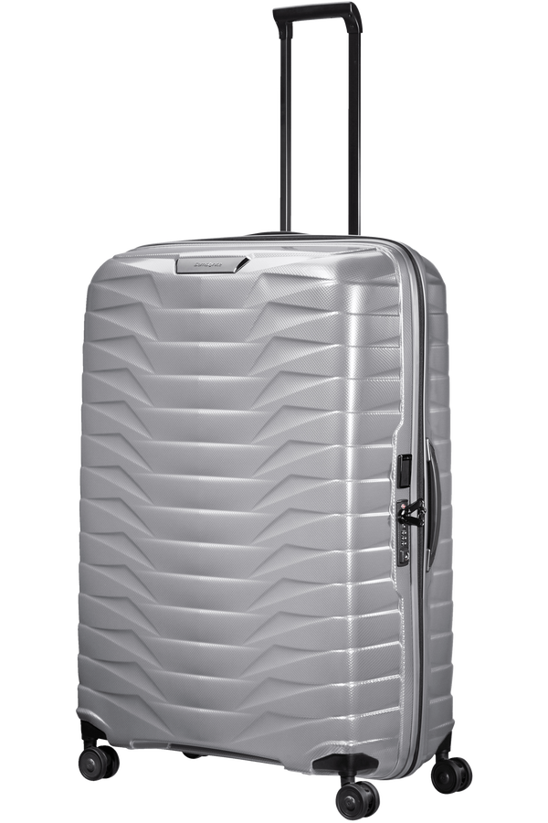 Mala de Viagem Extragrande 86cm 4 Rodas Prateada - Proxis | Samsonite