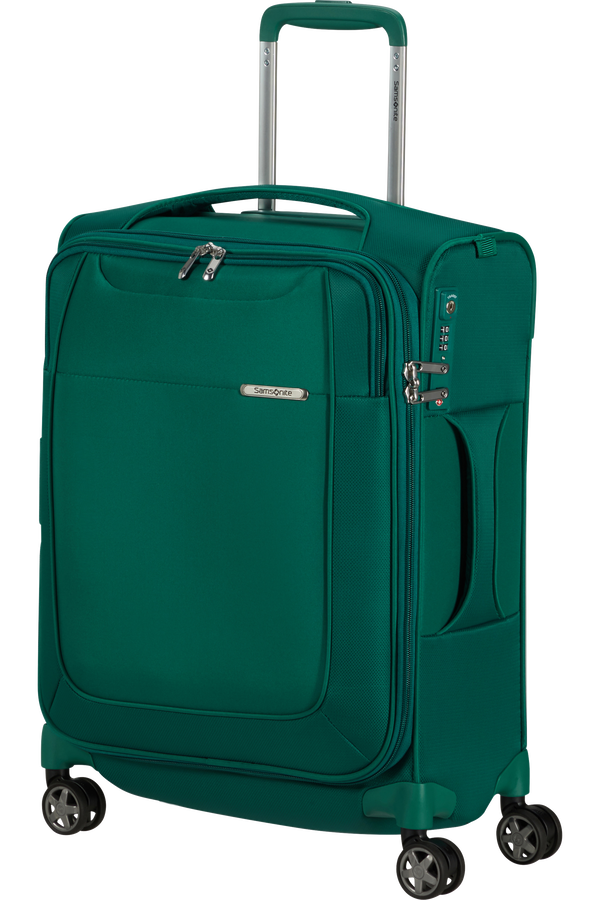 Mala de Cabine 55cm Expansível 4 Rodas Verde Pinho - D'Lite | Samsonite