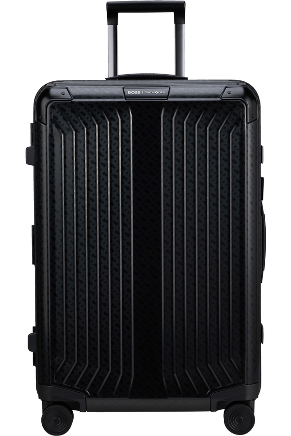 Mala de Viagem Média 69cm 4 Rodas Monograma Boss Grafite - Boss | Samsonite | Samsonite