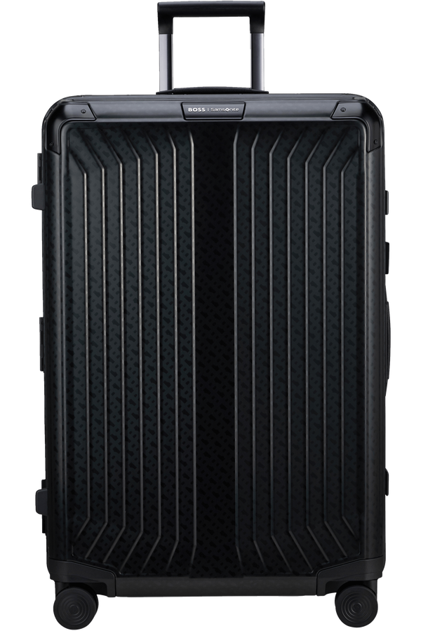 Mala de Viagem Grande 76cm 4 Rodas Monograma Boss Grafite - Boss | Samsonite | Samsonite