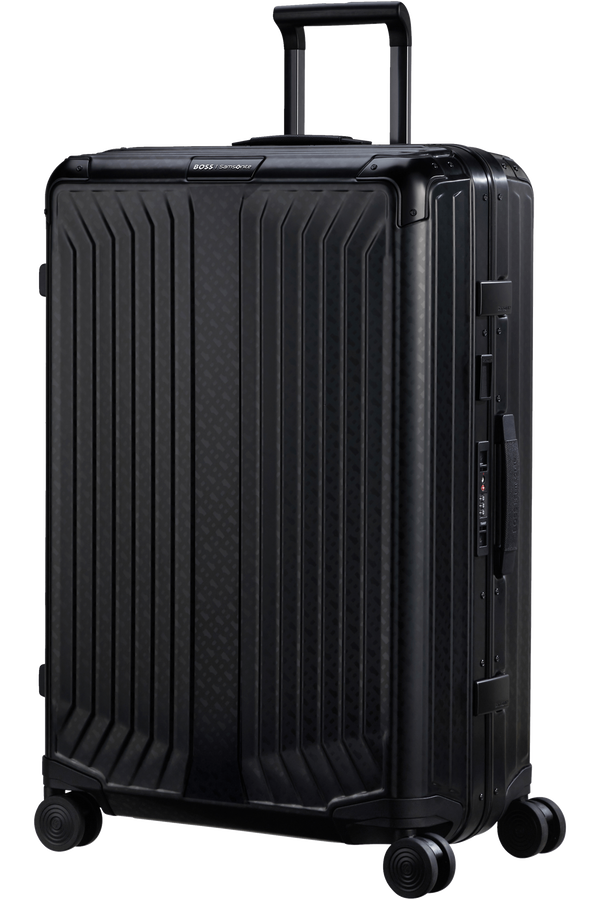 Mala de Viagem Grande 76cm 4 Rodas Monograma Boss Grafite - Boss | Samsonite | Samsonite