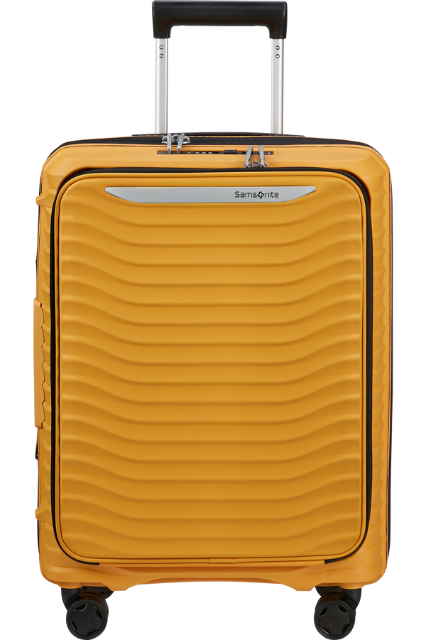 Mala de Cabine 55cm Expansível 4 Rodas c/ Acesso Frontal Amarelo - Upscape | Samsonite