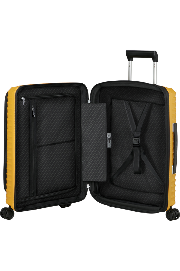 Mala de Cabine 55cm Expansível 4 Rodas c/ Acesso Frontal Amarelo - Upscape | Samsonite