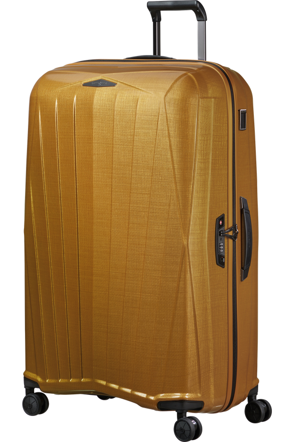 Mala de Viagem Extragrande 84cm 4 Rodas Amarelo Açafrão - Major-Lite | Samsonite