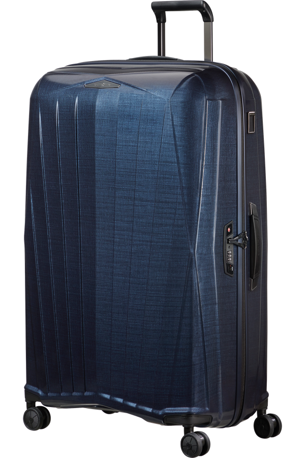 Mala de Viagem Extragrande 84cm 4 Rodas Azul Meia-Noite - Major-Lite | Samsonite