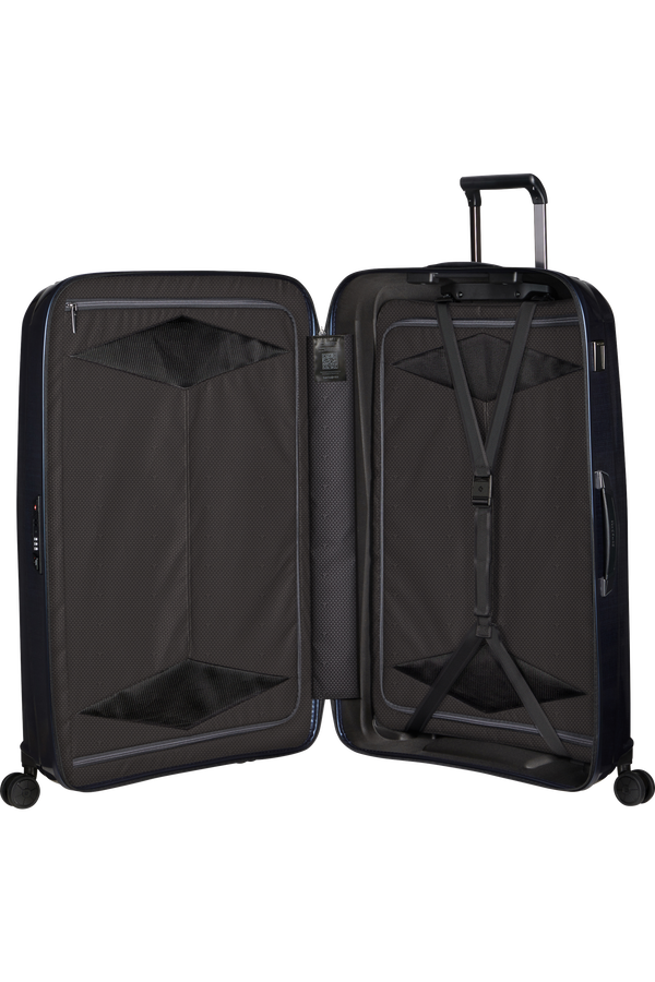 Mala de Viagem Extragrande 84cm 4 Rodas Azul Meia-Noite - Major-Lite | Samsonite