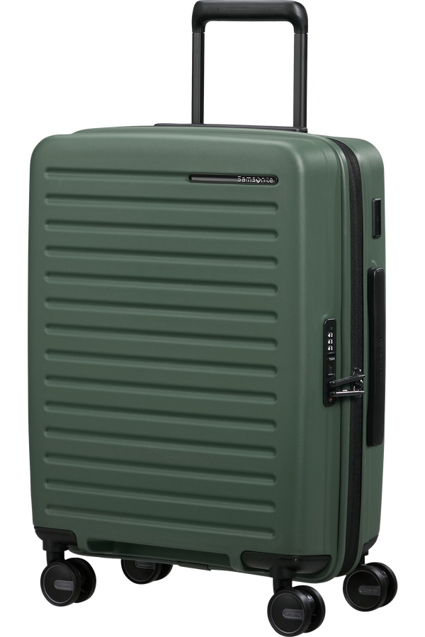 Mala de Cabine 55cm Expansível 4 Rodas Verde - Restackd | Samsonite