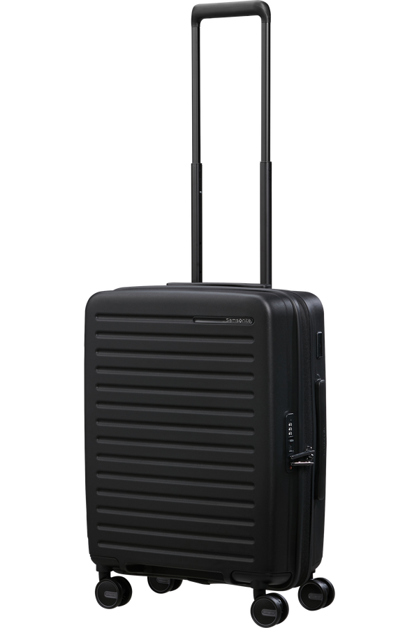 Mala de Cabine 55cm Expansível 4 Rodas Preto - Restackd | Samsonite