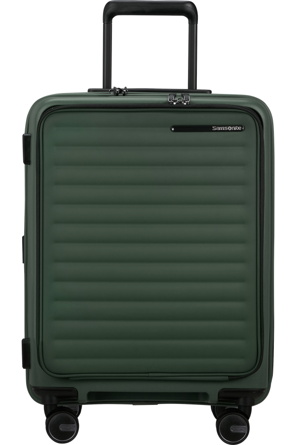 Mala de Cabine 55cm Expansível 4 Rodas c/ Acesso Frontal Verde - Restackd | Samsonite