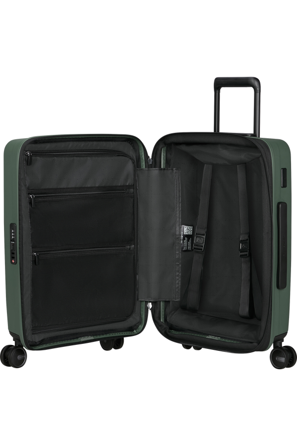 Mala de Cabine 55cm Expansível 4 Rodas c/ Acesso Frontal Verde - Restackd | Samsonite