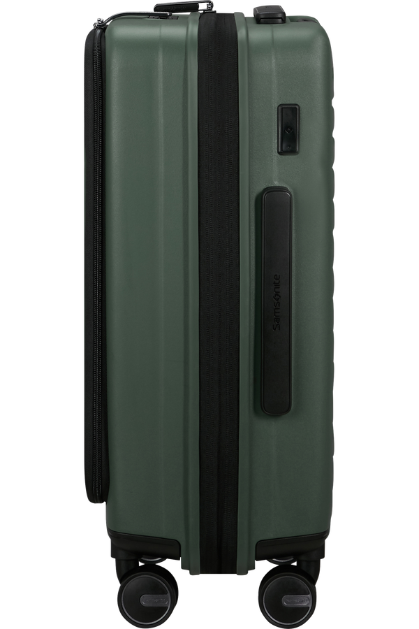 Mala de Cabine 55cm Expansível 4 Rodas c/ Acesso Frontal Verde - Restackd | Samsonite