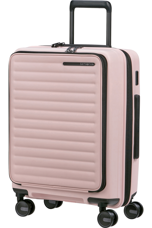 Mala de Cabine 55cm Expansível 4 Rodas c/ Acesso Frontal Rosa - Restackd | Samsonite