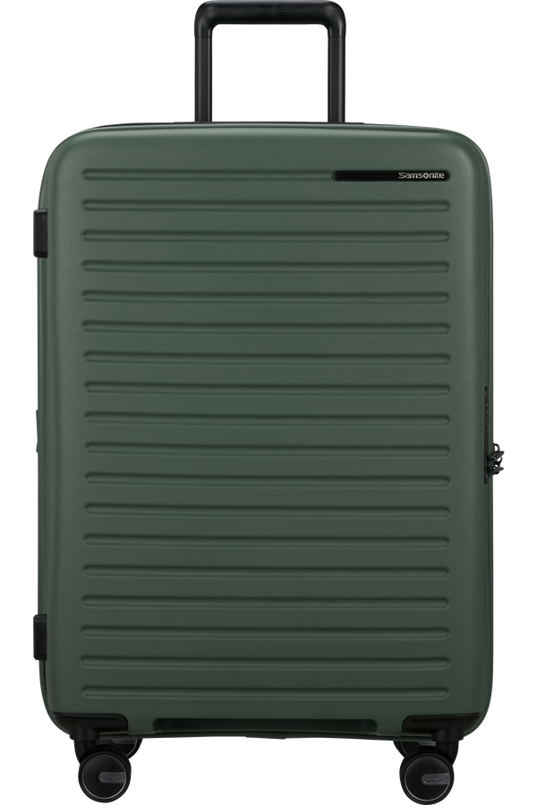 Mala de Viagem Média 68cm Expansível 4 Rodas Verde - Restackd | Samsonite