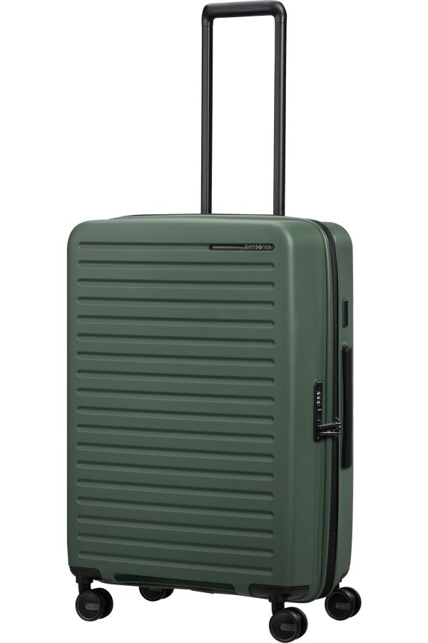 Mala de Viagem Média 68cm Expansível 4 Rodas Verde - Restackd | Samsonite