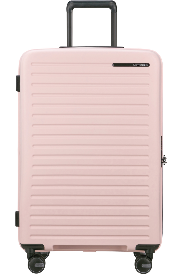 Mala de Viagem Média 68cm Expansível 4 Rodas Rosa - Restackd | Samsonite