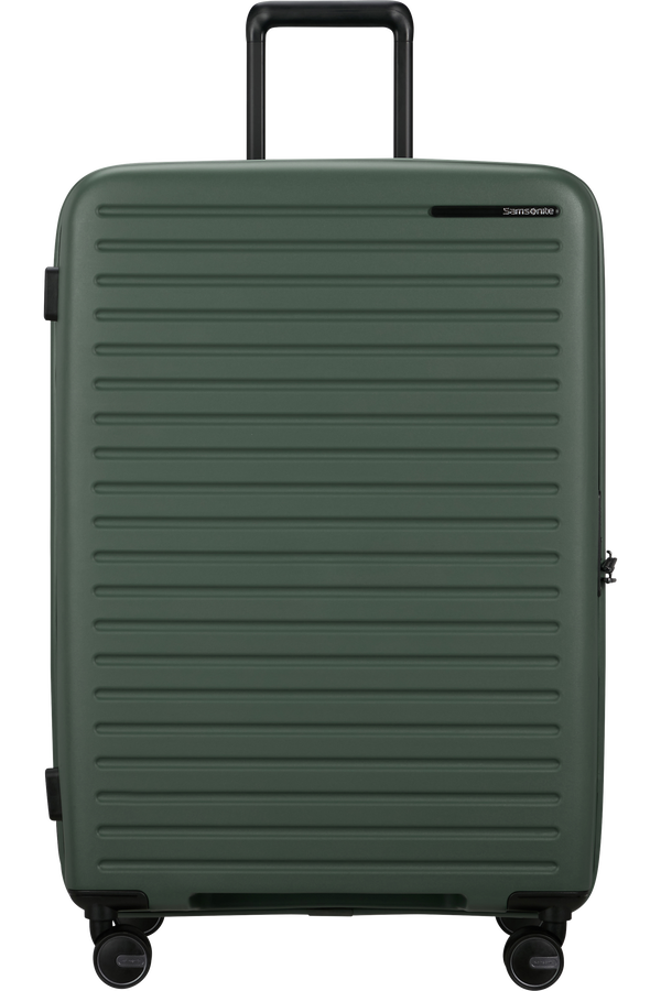 Mala de Viagem Grande 75cm Expansível 4 Rodas Verde - Restackd | Samsonite